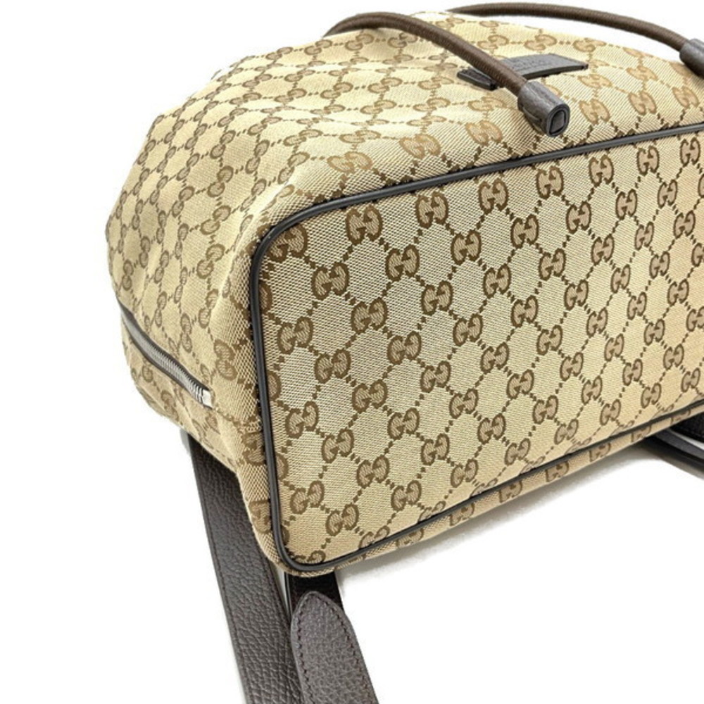Gucci Gg Backpack Drawstring Brown - image 5